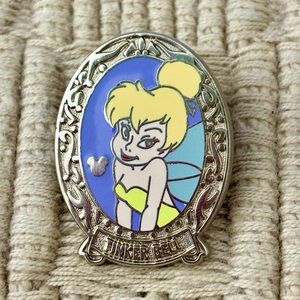 DISNEY 2011 *Rare* Tinker Bell Silver Framed Hidden Mickey Completer Pin